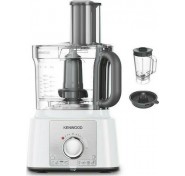 Kenwood FDP65.450WH Πολυμίξερ 1000W με Κάδο 3lt και Κανάτα Μπλέντερ Λευκό